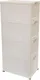 Миниатюра изображения товара Комод пластиковый Runis 65х42х146см / 16-33 (сливочный)