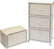 Миниатюра изображения товара Комод пластиковый Runis 65х42х146см / 16-33 (сливочный)