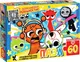 Миниатюра изображения товара Пазл Puzzle Time Милые монстрики / 10939535 (60эл)