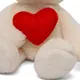 Миниатюра изображения товара Мягкая игрушка Kult of toys Медведь Люк с сердцем / 10969555