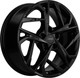 Литой диск Khomen KHW1716 Changan/Geely/Lexus 17x7" 5x114.3мм DIA 60.1мм ET 45мм (Black) — фото 2