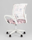 Миниатюра изображения товара Кресло офисное TopChairs Simple SN Junior / OUE-2501WC (Pink Cats/белый)
