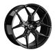 Литой диск LS wheels Forged FG14Y 19x9" 5x120мм DIA 74.1мм ET 48мм BK — фото 2