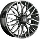 Литой диск LS wheels Forged FG33 22x9" 6x139.7мм DIA 95.1мм ET 45мм BKF — фото 2