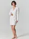 Миниатюра изображения товара Халат Mark Formelle 552295 (р.164/170-96-102, сердечки на белом)
