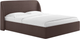 Миниатюра изображения товара Двуспальная кровать Сонум Nicole 160x200 (лаунж кофе)