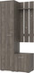 Миниатюра изображения товара Секция в прихожую Кортекс-мебель Лара СП 8 (орех элия)
