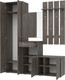 Миниатюра изображения товара Секция в прихожую Кортекс-мебель Лара СП11 (орех элия)