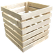 Миниатюра изображения товара Ящик декоративный KraftHouse 33x32x32 / 2040644440464 (натуральный)