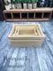 Миниатюра изображения товара Набор ящиков декоративных KraftHouse 20x35x21, 16x30x17, 13x25x13 (натуральный, 3шт)
