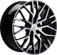 Миниатюра изображения товара Литой диск Khomen KHW2005 Toyota/Lexus 20x8.5" 5x114.3мм DIA 60.1мм ET 35мм (Black FP)