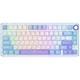 Миниатюра изображения товара Клавиатура Royal Kludge R75 Taro Milk (RK Silver)