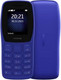 Миниатюра изображения товара Мобильный телефон Nokia 105 SS / TA-1423 (синий)
