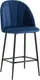 Миниатюра изображения товара Стул барный Stool Group Логан SN LV-121-Cb-01P-01 (велюр синий)