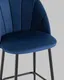 Миниатюра изображения товара Стул барный Stool Group Логан SN LV-121-Cb-01P-01 (велюр синий)