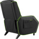 Миниатюра изображения товара Кресло геймерское Zone 51 Rider / Z51-RID-BG (черный/зеленый)