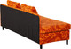 Миниатюра изображения товара Тахта Домовой Визит-1 3нр 80-1Пд Г (Milano 7302 Orange)