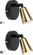 Миниатюра изображения товара Спот ArtStyle HT-981MGB (золотистый матовый/черный)