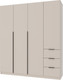 Миниатюра изображения товара Шкаф Mio Tesoro Мельбурн 4DG3S (кашемир)