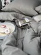 Миниатюра изображения товара Комплект постельного белья Павлина Манетти 1.5сп (серый)