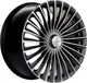 Литой диск Khomen KHW2008 Mercedes Rear 20x9.5" 5x112мм DIA 66.6мм ET 38мм (Gray FP) — фото 2