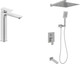 Миниатюра изображения товара Душевая система со смесителем Oliveeka OL-88939003+239003-BN