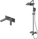 Миниатюра изображения товара Душевая система со смесителем Oliveeka OL-739901+869003-BGM