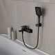 Миниатюра изображения товара Комплект смесителей Oliveeka OL-639003A+239003-MB (черный матовый)
