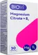 Миниатюра изображения товара Минерал Biovi Магний Цитрат+В6 (30 таблеток)