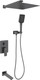 Миниатюра изображения товара Душевая система со смесителем Oliveeka OL-88939003-BGM (матовый оружейный металл)