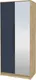Миниатюра изображения товара Шкаф Interline Концепт КТ-Ш2з Глосс (дуб золотой/дуб королевский)