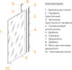 Миниатюра изображения товара Душевая стенка RGW WA-110B / 351011007-14