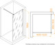 Миниатюра изображения товара Душевая стенка RGW WA-210 / 351021009-11
