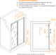 Миниатюра изображения товара Душевая дверь RGW CL-13 / 06091312-31
