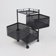 Миниатюра изображения товара Этажерка AksHome Kleo (черный)