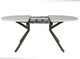 Миниатюра изображения товара Обеденный стол Виста Оттава-2 100х150-195 ВС/505 (шелк. камень/муар тортора)