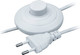 Миниатюра изображения товара Шнур сетевой Navigator NPS-FS01-170-2x0.5-WH / 61600 (1.7м, белый)