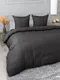 Миниатюра изображения товара Комплект постельного белья Павлина Манетти Евро (черный)