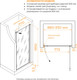 Миниатюра изображения товара Душевая дверь RGW PA-03 / 54080309-101