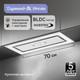 Миниатюра изображения товара Вытяжка скрытая Zigmund & Shtain K 171.7 W