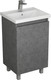 Миниатюра изображения товара Тумба под умывальник Uncoria Моро 50 (темный камень)