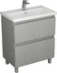 Миниатюра изображения товара Тумба под умывальник Uncoria Моро 70 2 ящика (светлый камень)