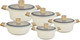 Миниатюра изображения товара Набор кухонной посуды UCC LIFE 1710 (бежевый)