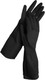 Миниатюра изображения товара Перчатки хозяйственные Laima c длинной манжетой / 700532 (L, черный)