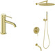 Миниатюра изображения товара Душевая система со смесителем Oliveeka OL-88939017+88139017-BG
