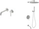Миниатюра изображения товара Душевая система со смесителем Oliveeka OL-88939017+88869017-BN