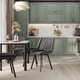 Миниатюра изображения товара Стул Arvento Bagheria (графит/черный)