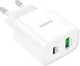Миниатюра изображения товара Адаптер питания сетевой Hoco C80A Plus Rapido 20W (белый)