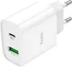 Миниатюра изображения товара Адаптер питания сетевой Hoco C80A Plus Rapido 20W (белый)