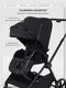 Миниатюра изображения товара Детская прогулочная коляска MOWbaby Amber / MB069 (черный)